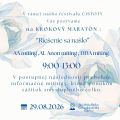 Žilinská skupina AA ANILIZ a Šútovská skupina AA Rieka vás srdečne pozývajú na stretnutie s 12 krokovým programom s názvom : - 1